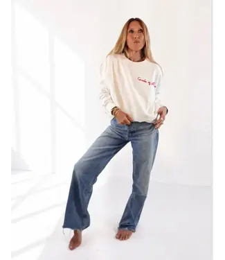 Kerri Rosenthal Boyfriend le Canadian sweatshirt
