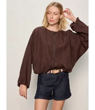 Sanctuary Linen bubble jacket