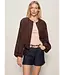 Sanctuary Linen bubble jacket