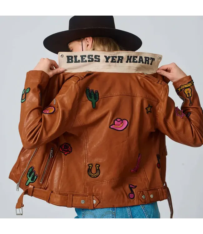 Mauritius  Nicole patch detail jacket