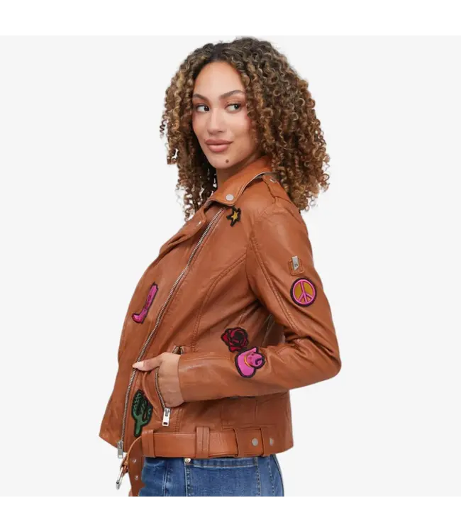 Mauritius  Nicole patch detail jacket