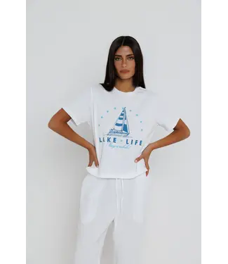 Sunny Somewhere Lake life everyday tee
