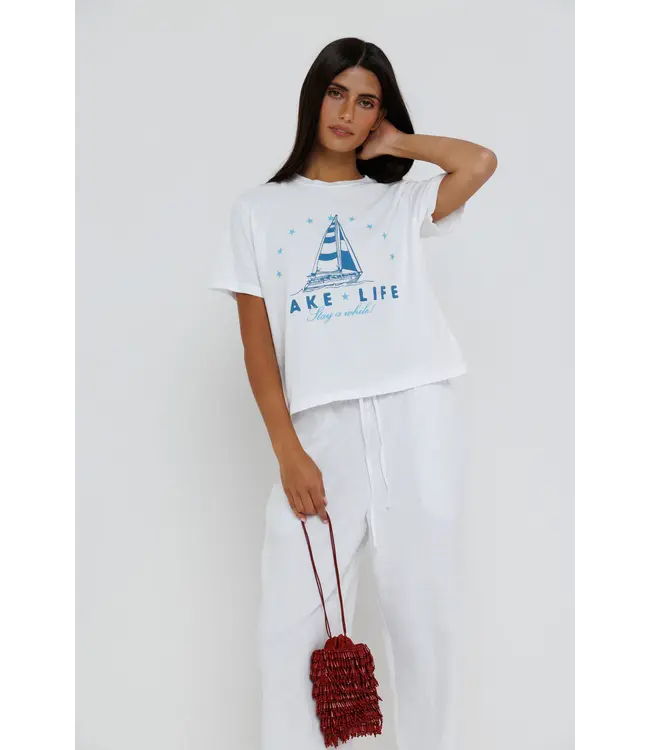 Sunny Somewhere Lake life everyday tee