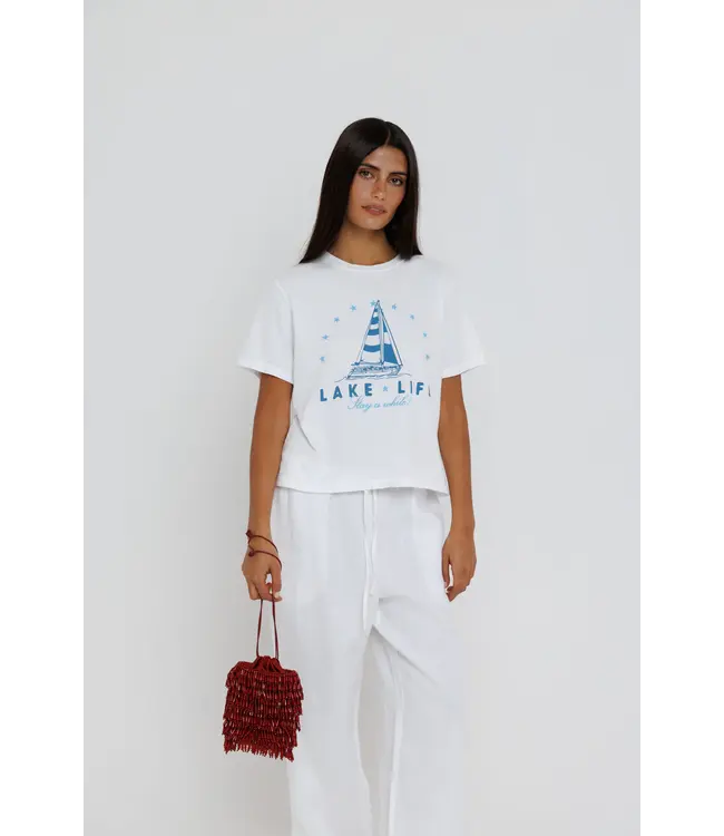 Sunny Somewhere Lake life everyday tee