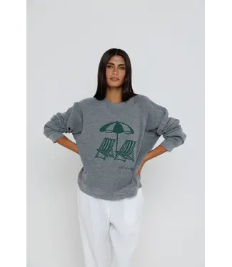 Sunny Somewhere Out of office sweatshirt