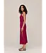 Bella Dahl  Bias midi dress w/beaded belt