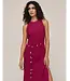 Bella Dahl  Bias midi dress w/beaded belt