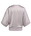 Yaya Satin cardigan w/ribbon trim