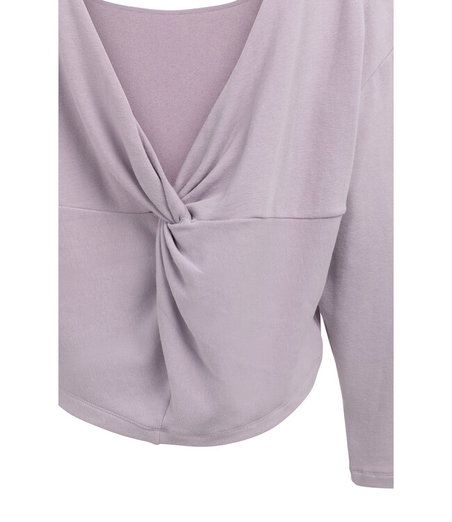Yaya Sweatshirt w/knotted back