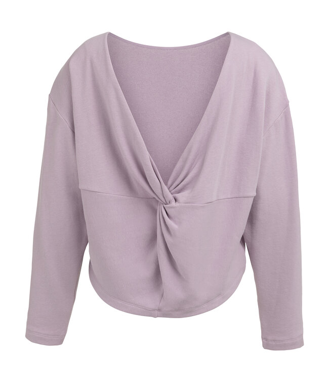 Yaya Sweatshirt w/knotted back