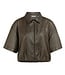 Yaya Blouse jacket w/coated finish