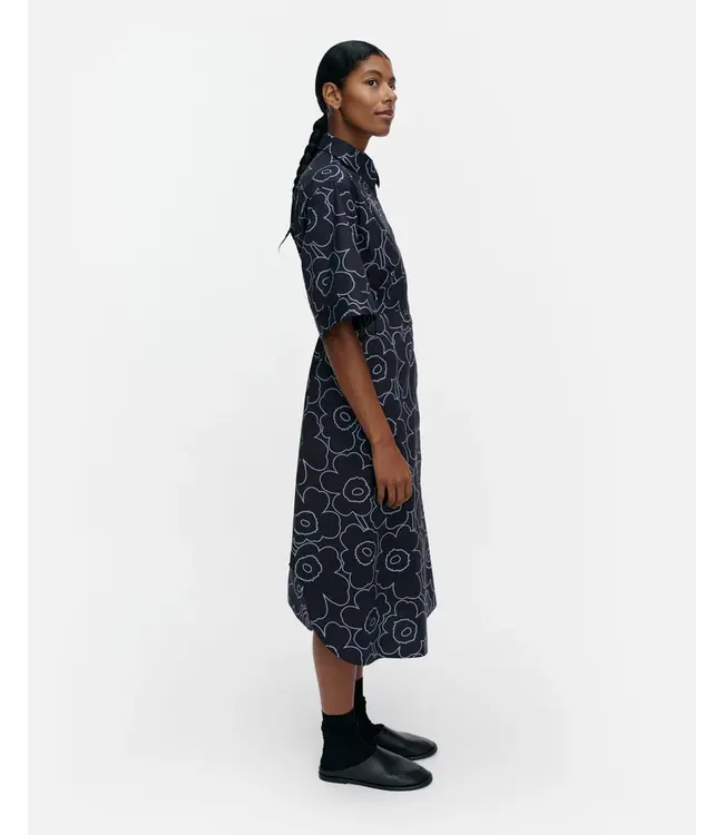 Marimekko Popliini piirto unikko dress