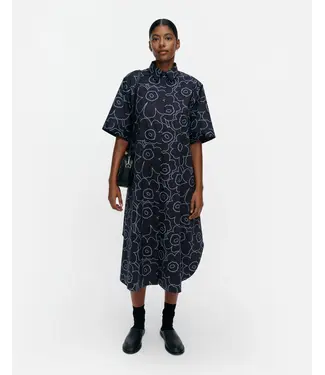 Marimekko Popliini piirto unikko dress