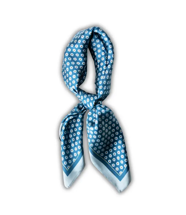 Amyemma Designs Ditzy daisy silk scarf