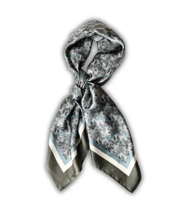 Amyemma Designs  Bloom and bounty silk scarf