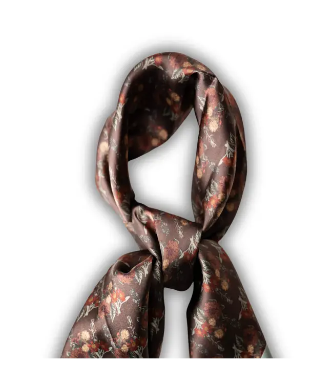 Amyemma Designs Fall from Grace silk scarf