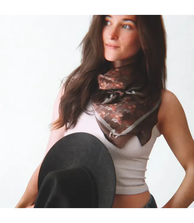 Amyemma Designs Fall from Grace silk scarf