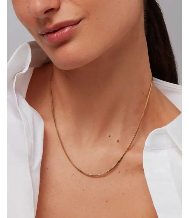 Jenny Bird Zeina slim gold chain