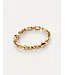 Jenny Bird Art Heart chain gold bracelet