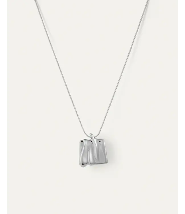 Jenny Bird Sundra silver pendant necklace