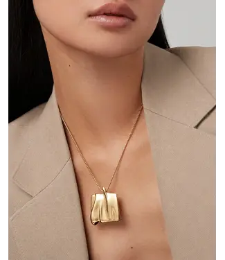 Jenny Bird Sundra gold pendant necklace