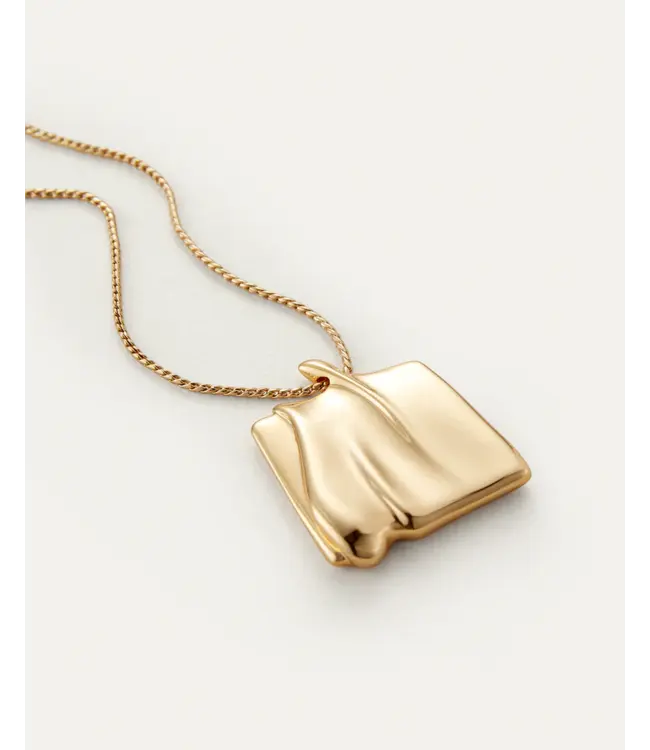 Jenny Bird Sundra gold pendant necklace
