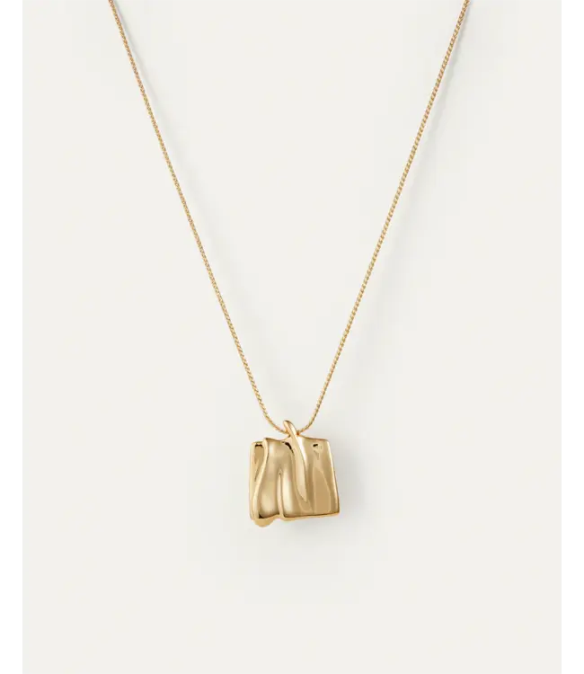 Jenny Bird Sundra gold pendant necklace