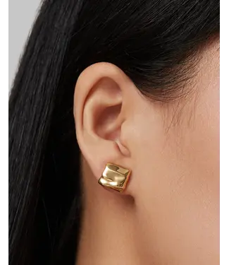 Jenny Bird Mini Sundra gold earrings