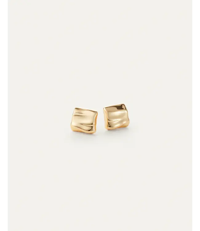 Jenny Bird Mini Sundra gold earrings