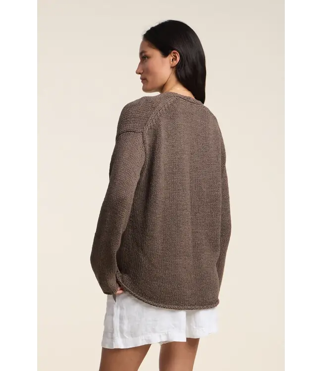 Velvet Quinnly cotton tape cardi