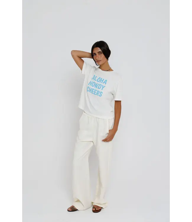 Sunny Somewhere Aloha tee