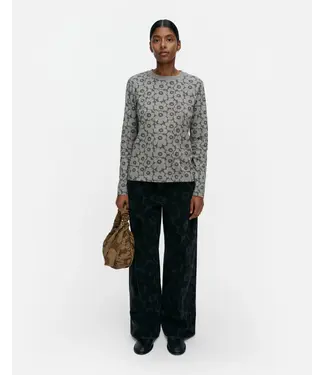 Marimekko Sekunti unikko long sleeve tee