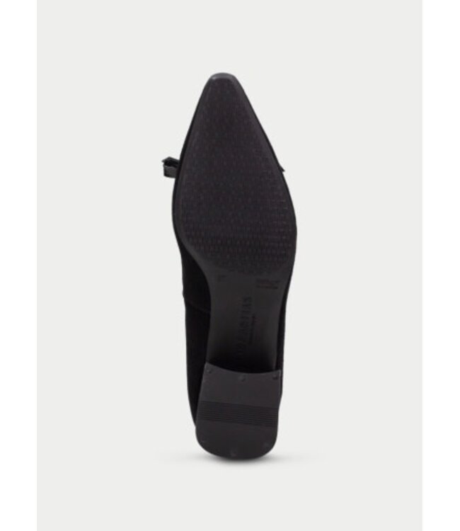 Hispanitas Sahara velour shoe with bow