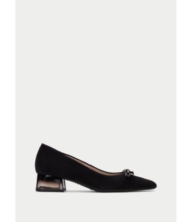 Hispanitas Sahara velour shoe with bow