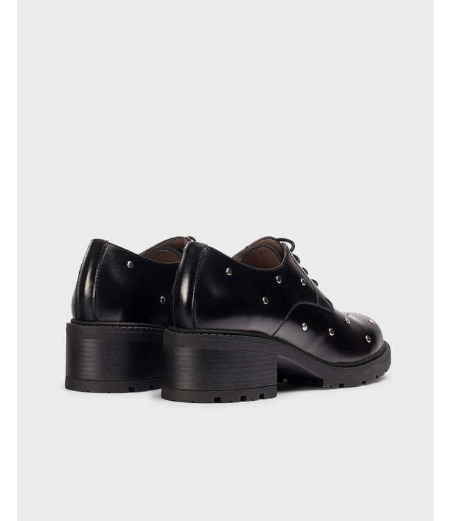 Wonders Lace up loafer with studs