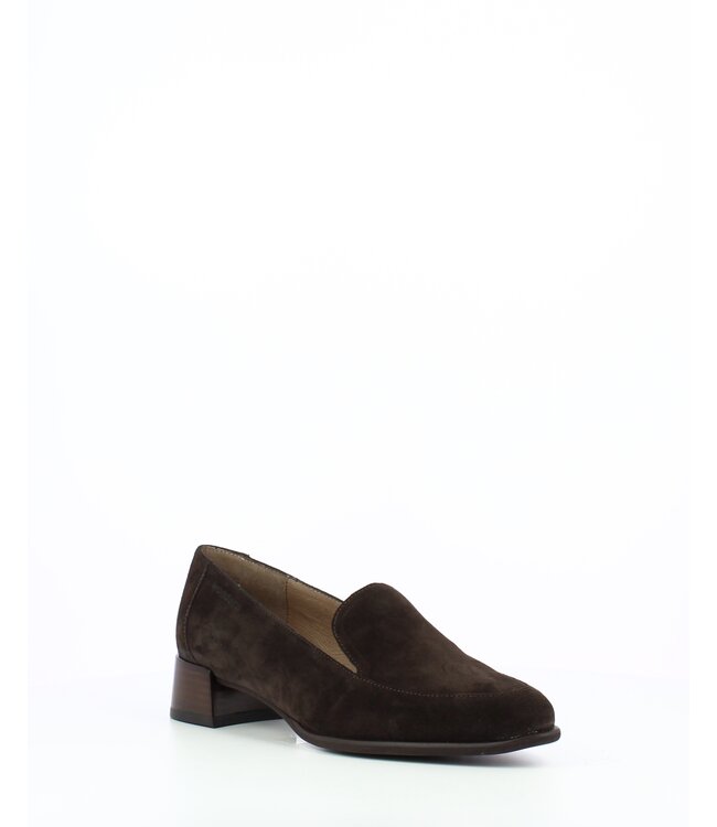 Wonders Suede loafer with point toe