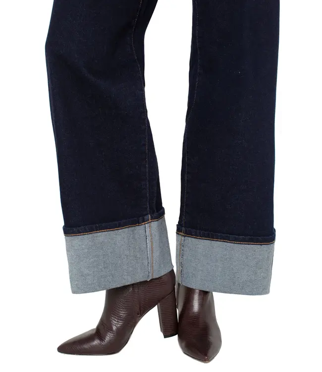 Liverpool Canada Morgan high rise cuffed wide leg