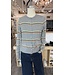 Autumn Cashmere Striped jacquard cardigan