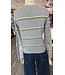 Autumn Cashmere Striped jacquard cardigan