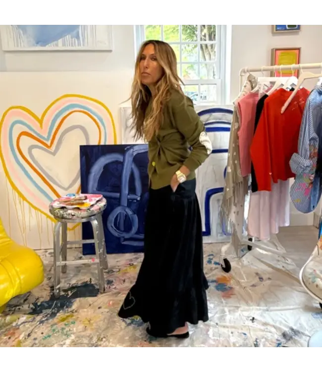 Kerri Rosenthal  Jackie cotton cardigan