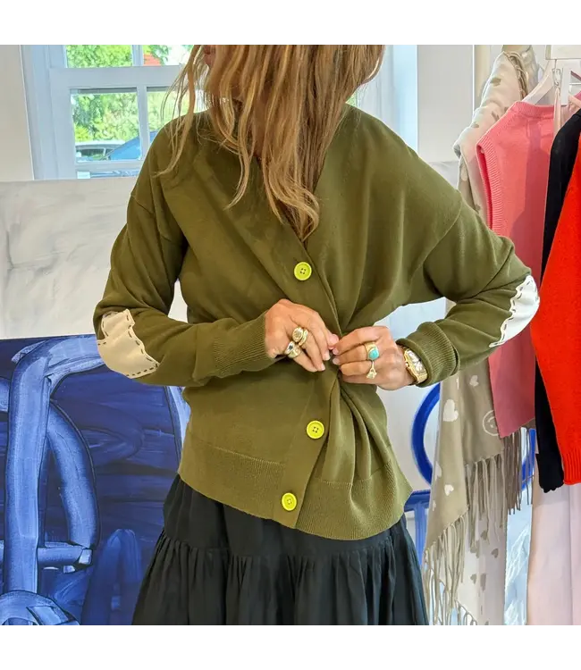Kerri Rosenthal  Jackie cotton cardigan