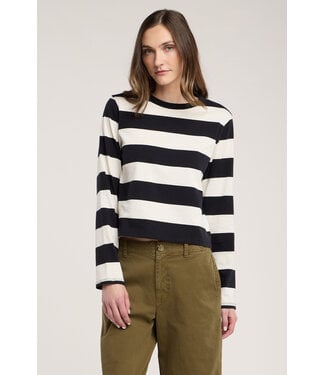 Velvet Quinnley jersey stripe top