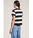 Velvet Fiona jersey stripe top
