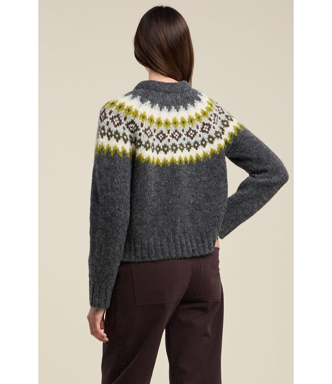 Velvet Edith Fair Isle sweater