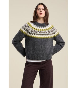 Velvet Edith Fair Isle sweater