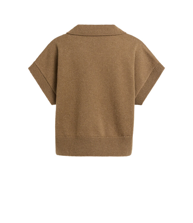 Yaya Knitted spencer w/collar