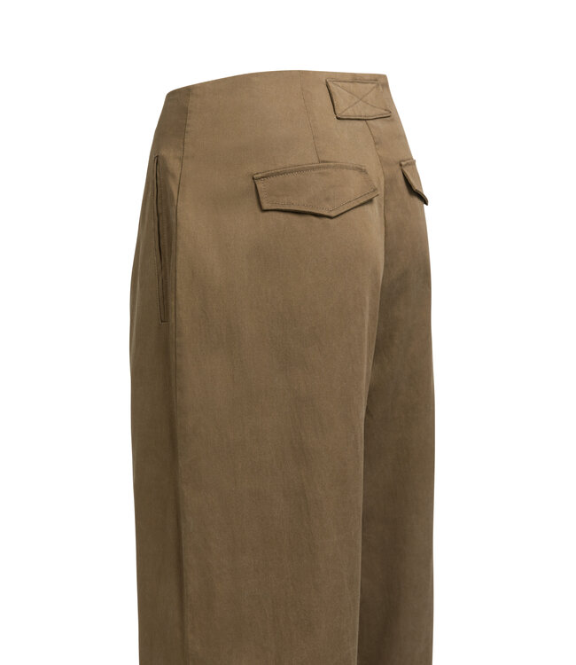 Yaya Woven loose fit trouser