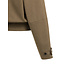Yaya Woven jacket w/faux leather collar