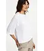 Yaya Short sleeve jersey rib top