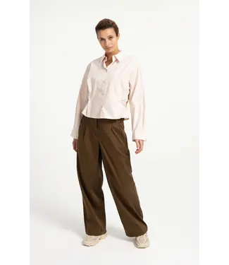 Yaya Woven loose fit trouser